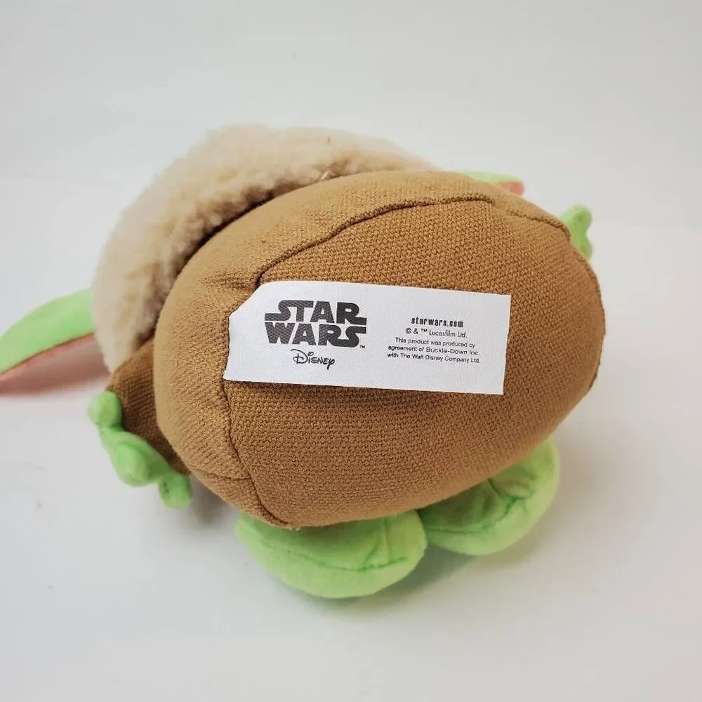 Buckle-Down Dog Toy Squeaker Plush - Star Wars The Child Sitting Pose